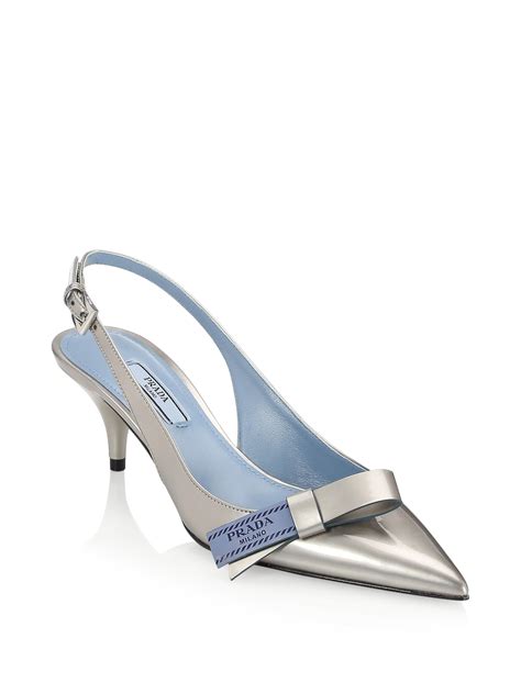 pumps prada shoes|prada slingback kitten heel pumps.